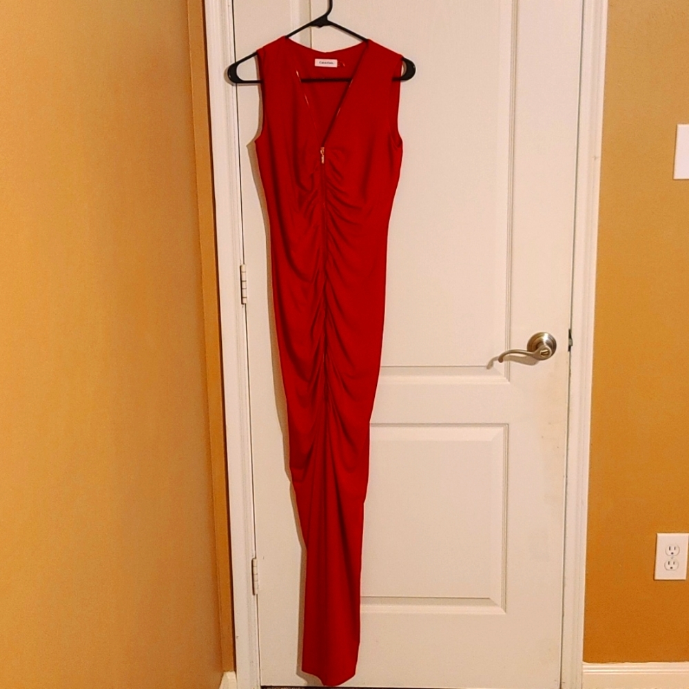 Calvin Klein evening gown